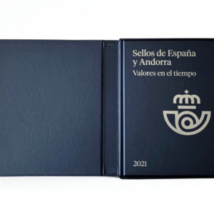 Sellos de España y Andorra 2021 – Edición Completa en Estuche Original | Colección Valores en el Tiempo