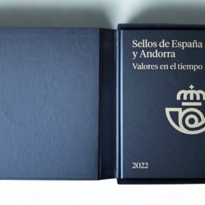 Sellos de España y Andorra 2022 – Edición Completa en Estuche Original | Colección Valores en el Tiempo