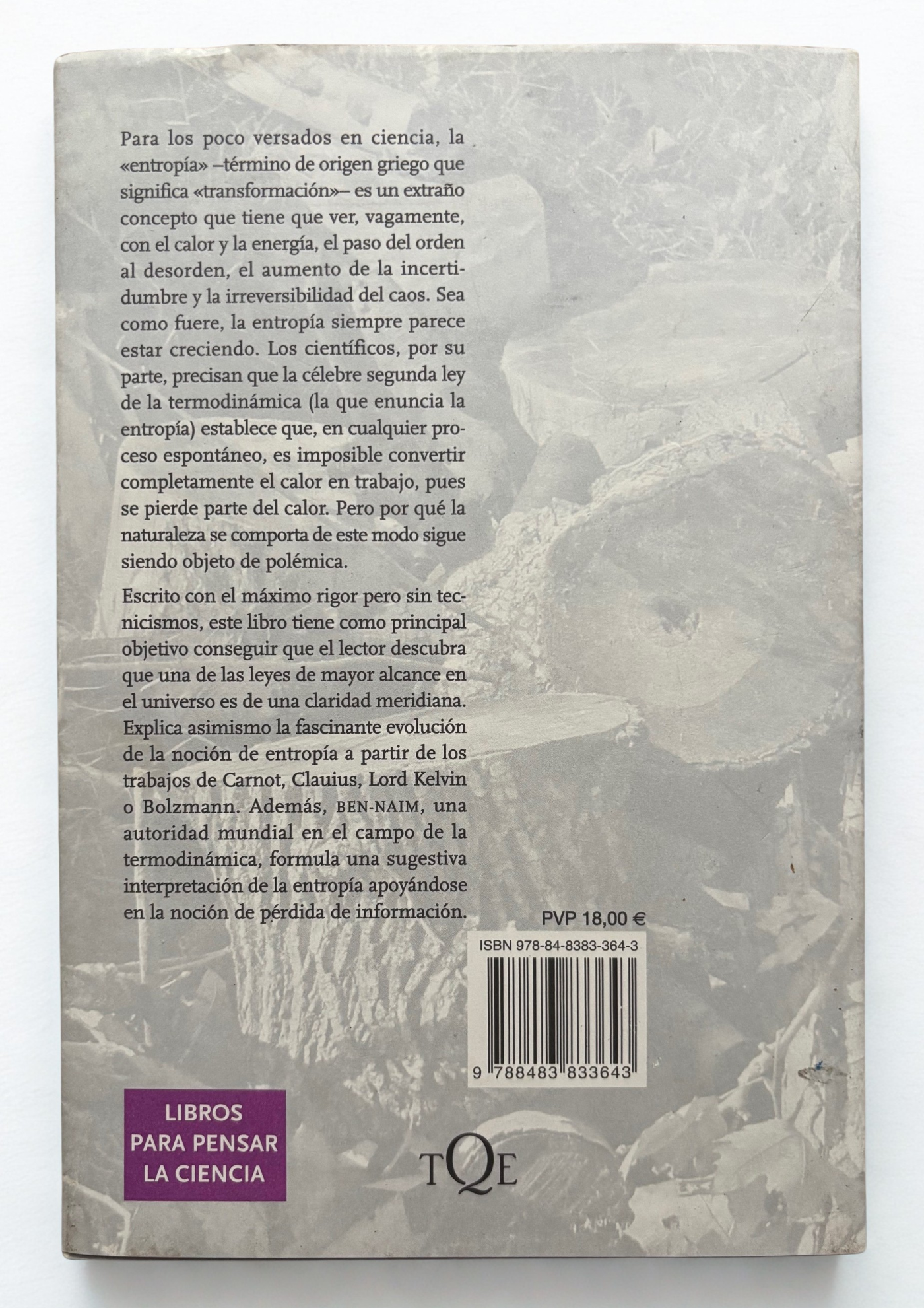 La entropía desvelada – El mito de la segunda ley de la termodinámica y el sentido común - Image 4