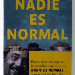 Nadie es normal – Jordi Sánchez | Humor, reflexión y crecimiento personal