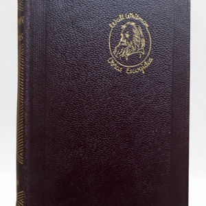 Obras Escogidas – Walt Whitman | Edición Aguilar 1960 Vintage Rara y Descatalogada